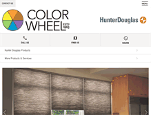 Tablet Screenshot of colorwheel.net